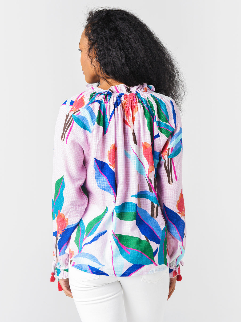 TIE NECK TIE SLEEVExBOTANICAPINK-alt2