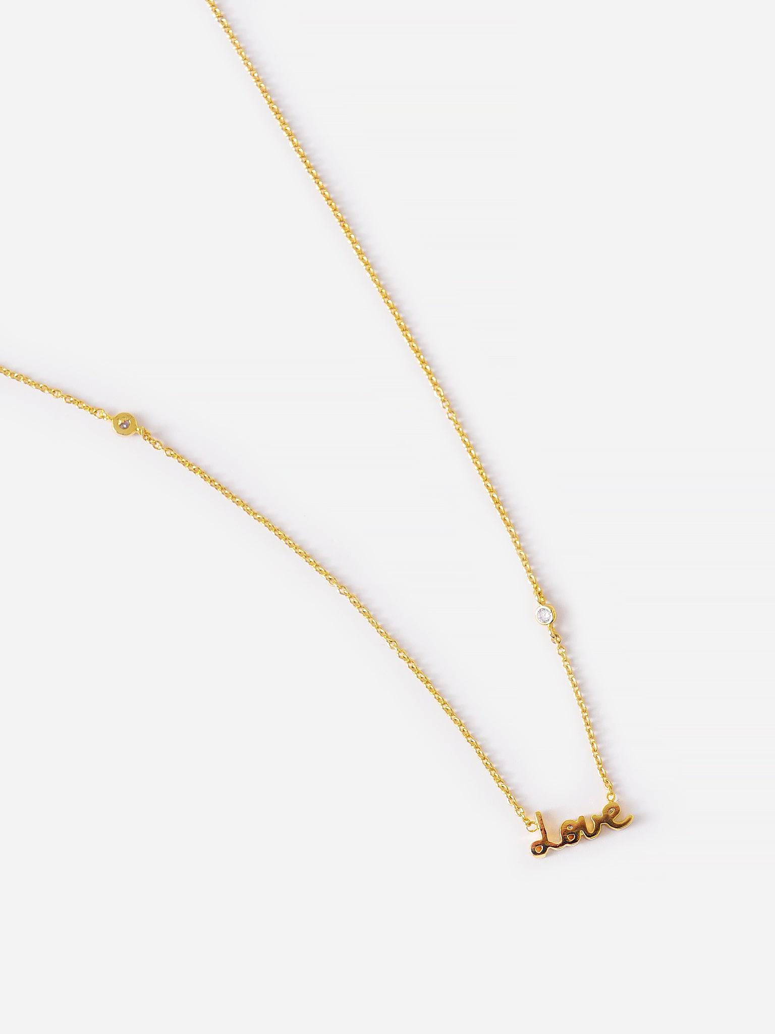 TAI Women's Simple Chain Love Necklace - Saint Bernard
