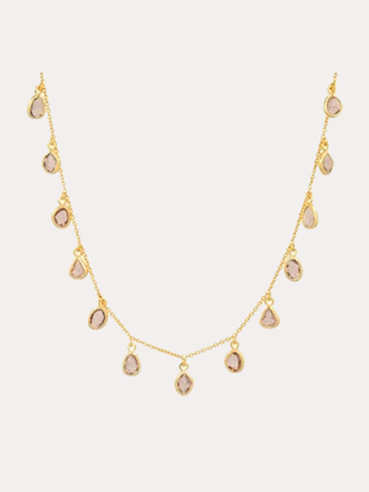 Tai Floating Stone Dangle Neclace - Saint Bernard