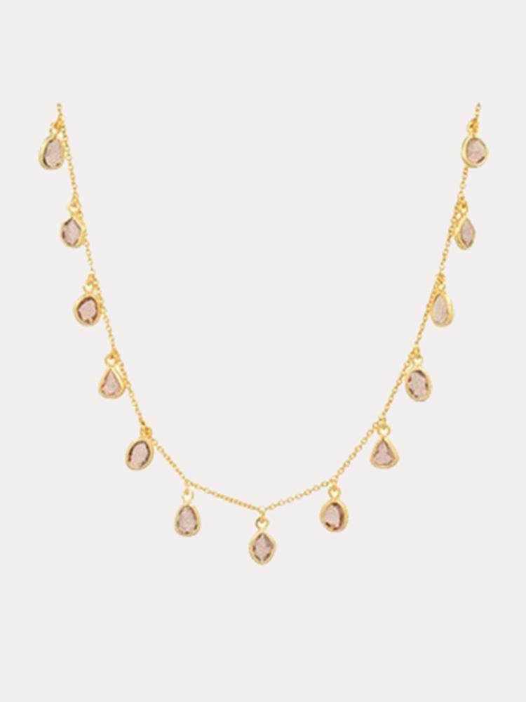 Tai Floating Stone Dangle Neclace - Saint Bernard