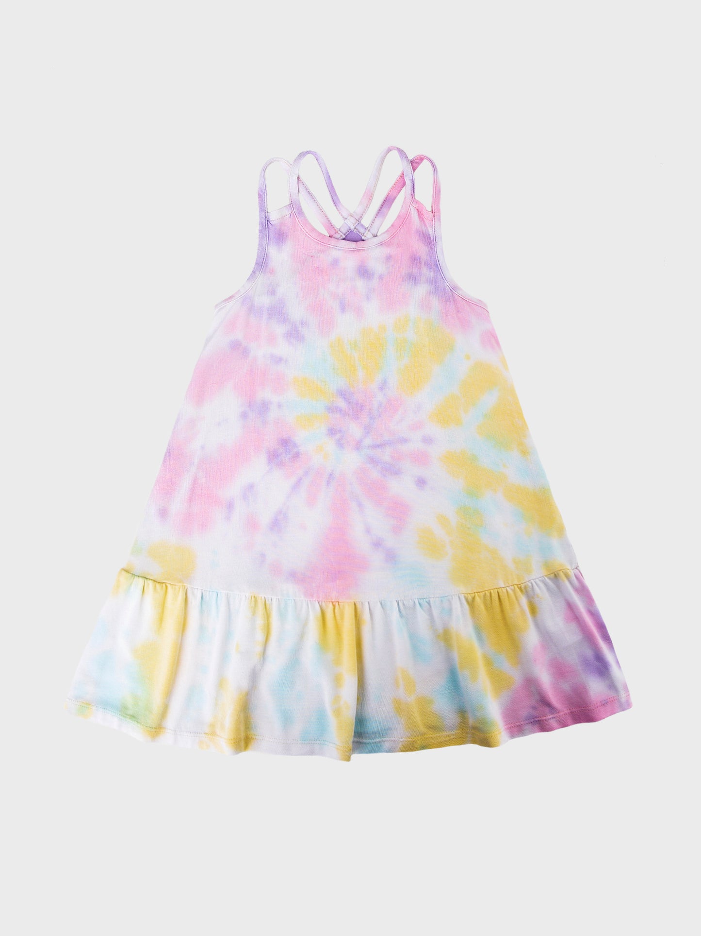 Design History Little Girls' Tie-Dye Dress