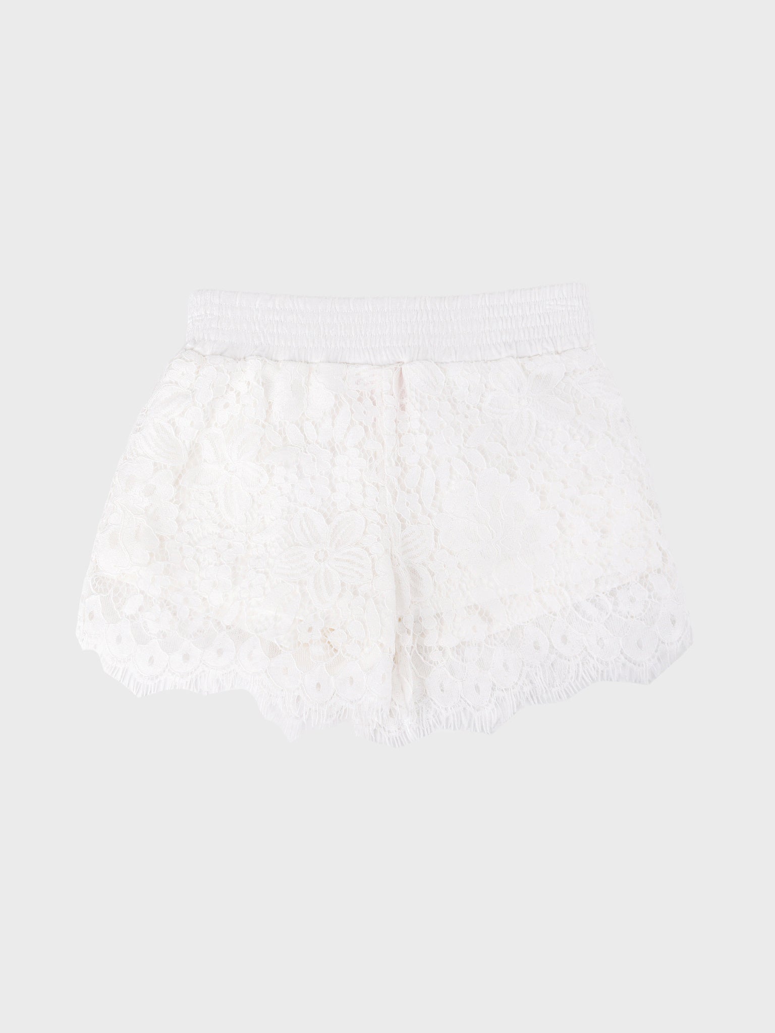 Design History Little Girls' Lace Short - Saint Bernard