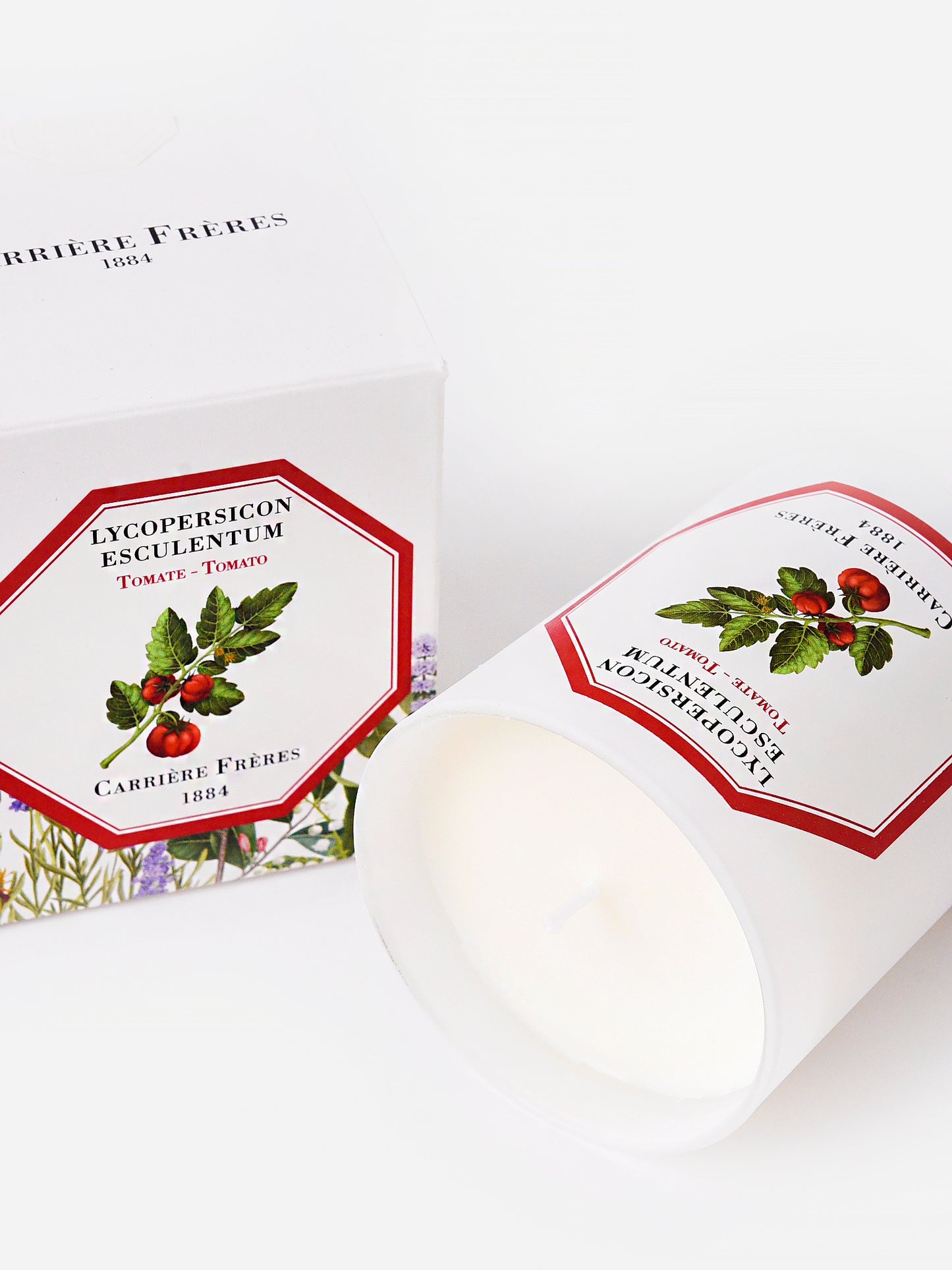 Carriere Freres Tomato Candle - Saint Bernard