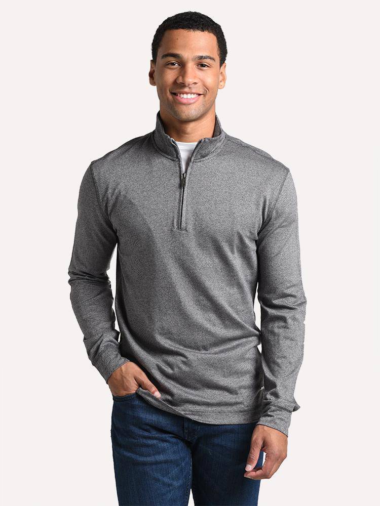 Rodd and Gunn Anvil Island 1/4 Zip - Saint Bernard