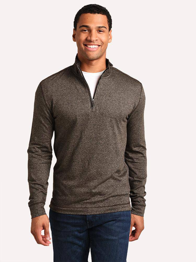 Rodd and Gunn Anvil Island 1/4 Zip - Saint Bernard