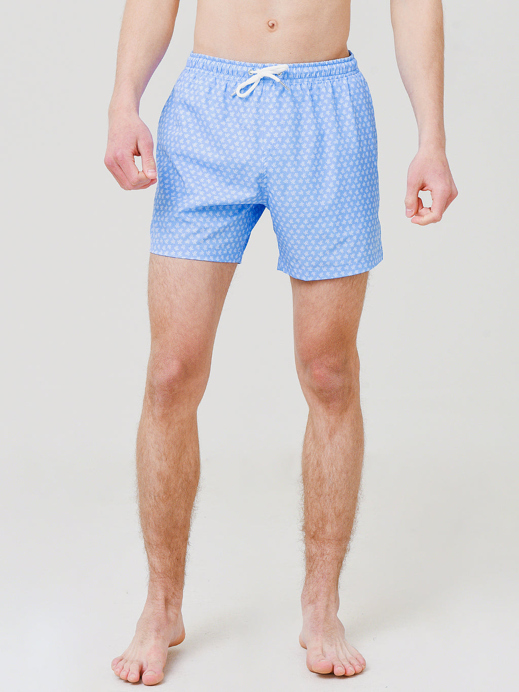 Bermies Men's Tribal Turtles Swim Trunk - Saint Bernard