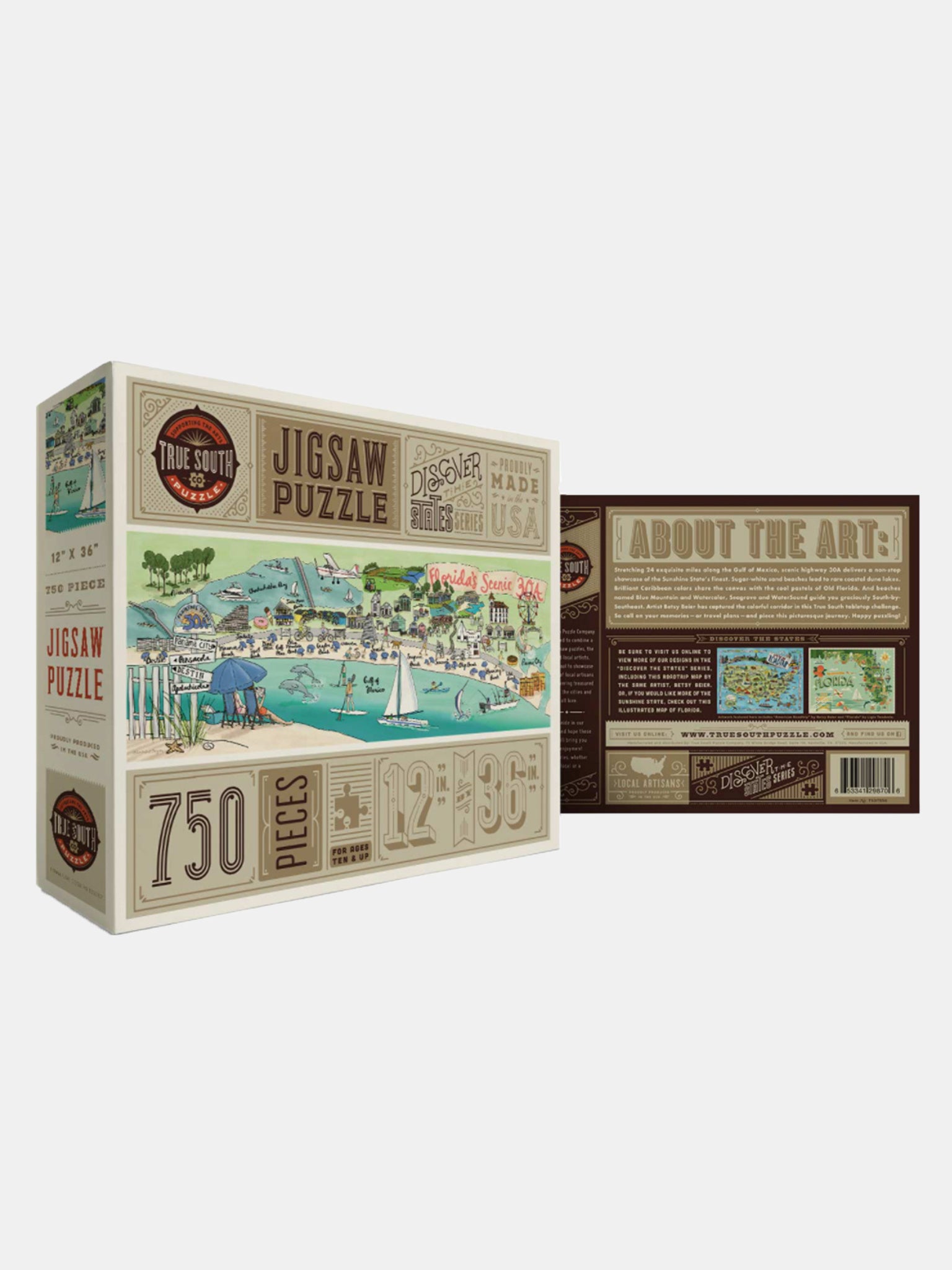 True South Florida 30A Puzzle - Saint Bernard