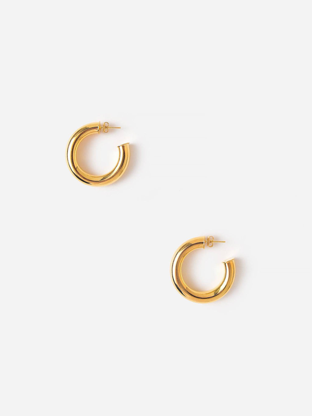 Martha Calvo Women's Tubular Hoop Earrings - Saint Bernard