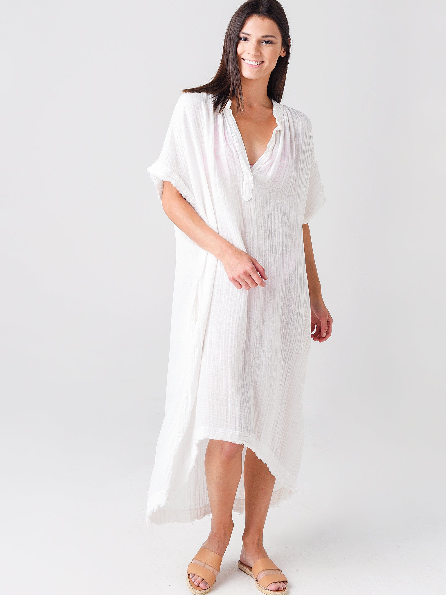 9Seed Women's Tunisia Caftan Cover-Up - Saint Bernard