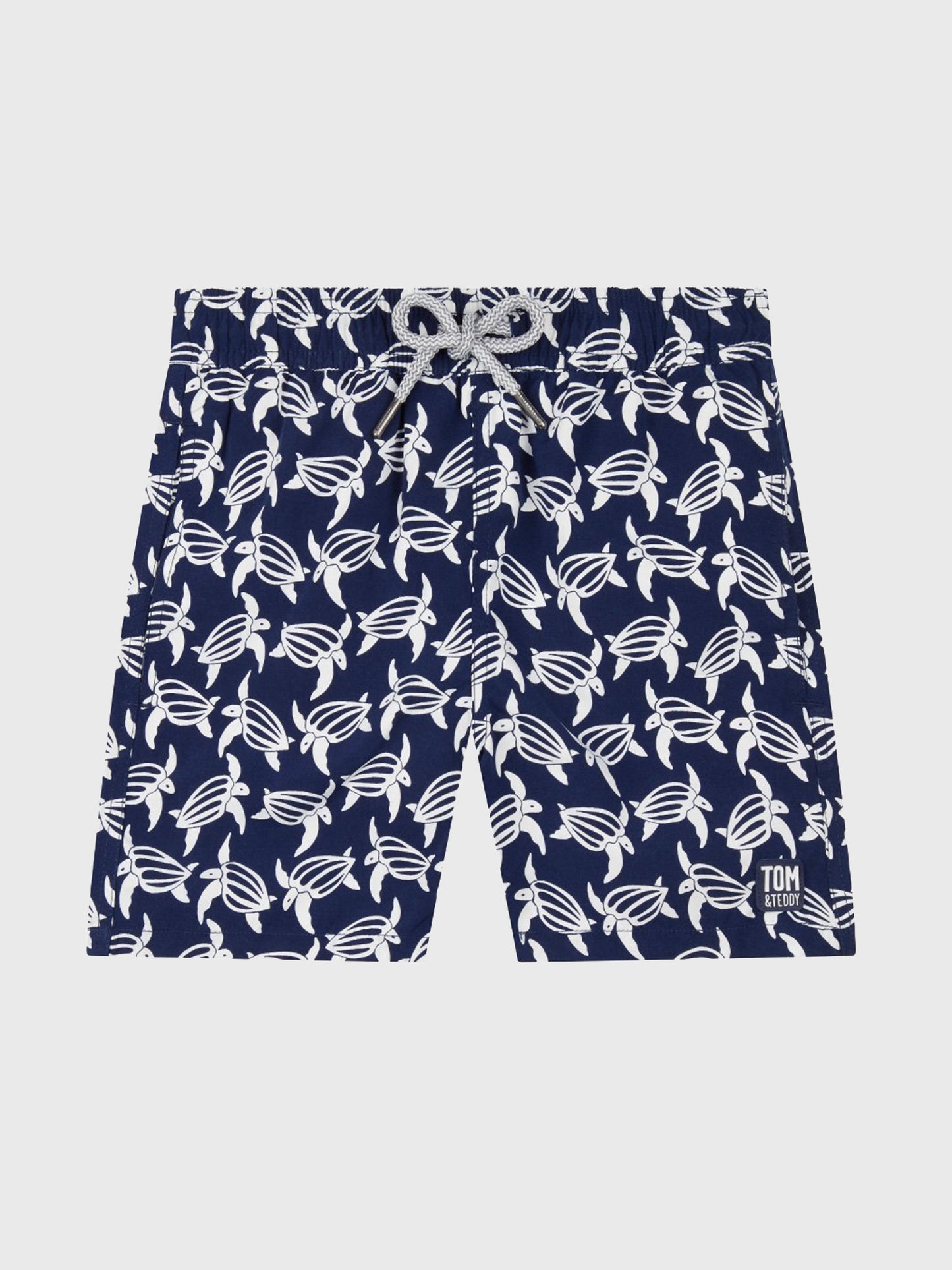 Tom & Teddy Boys' Turtle Swim Trunk - Saint Bernard