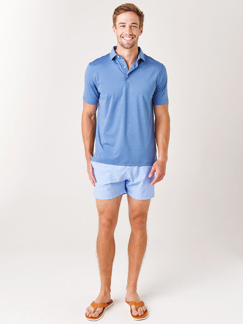 Bermies Men's Tribal Turtles Swim Trunk