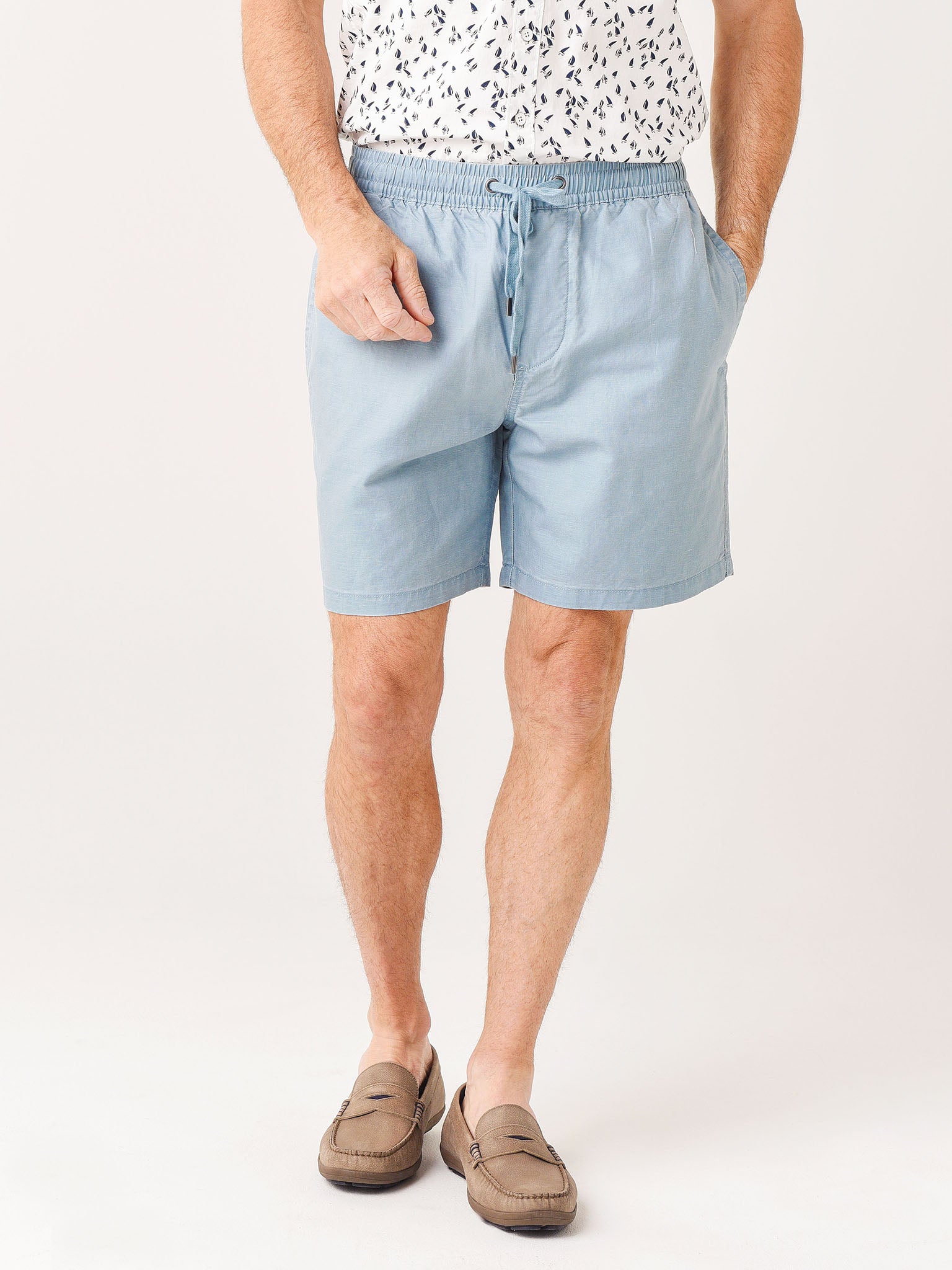 Rodd And Gunn Men's Glenmark 7" Resort Short - Saint Bernard