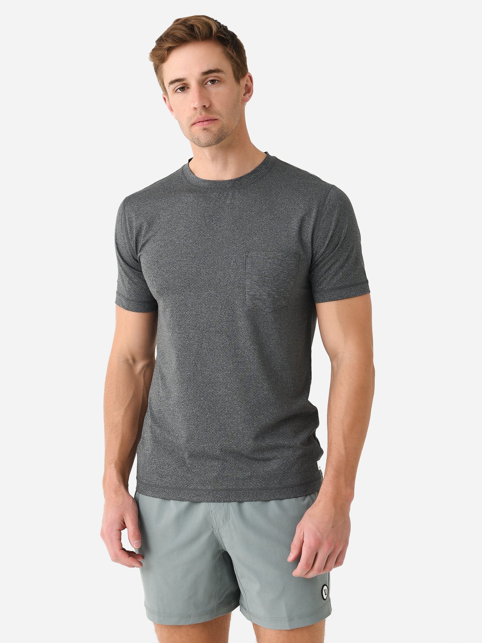 Vuori Men's Tradewind Performance Tee - Saint Bernard