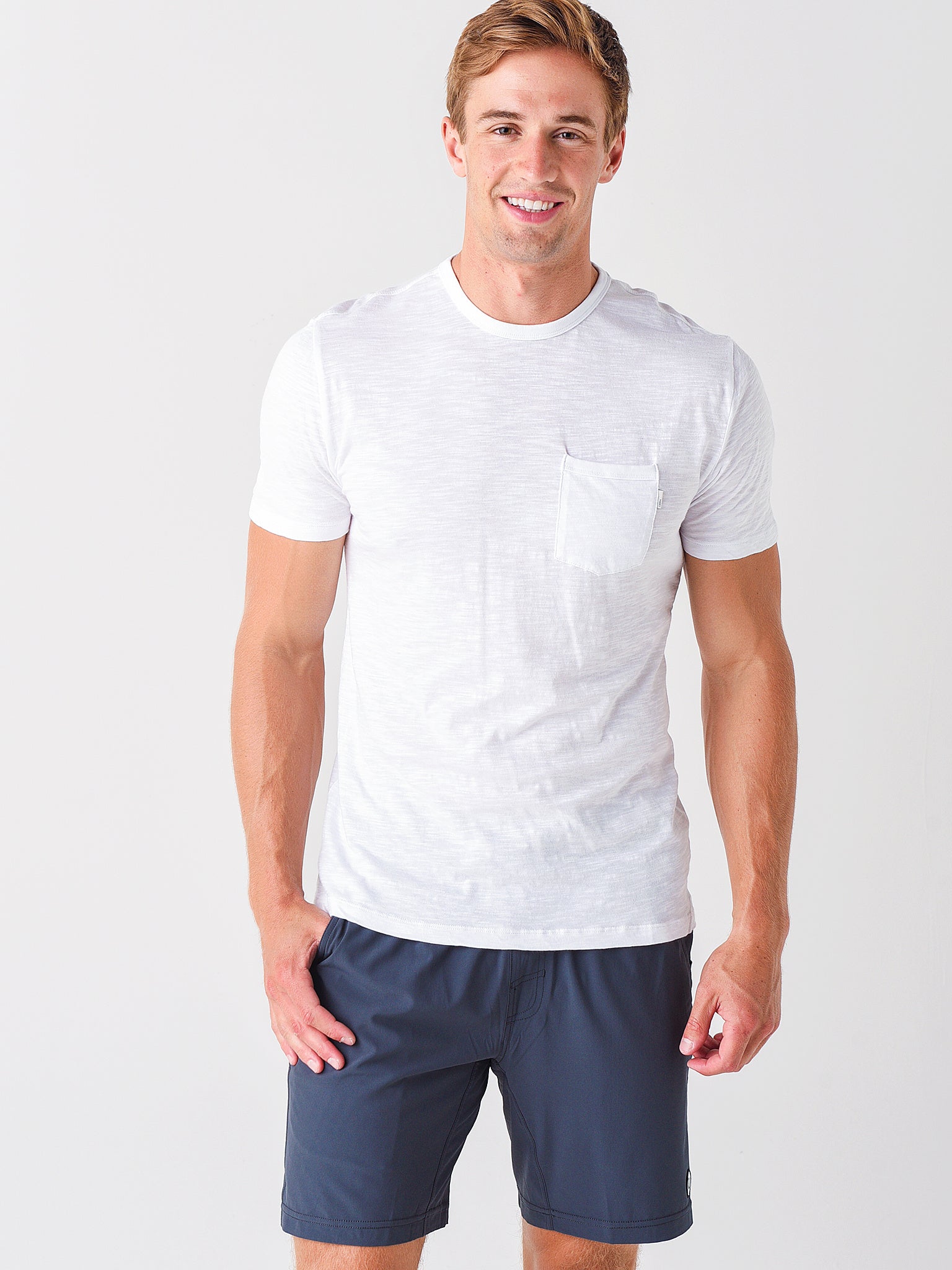 Vuori Men's The Rise Tee - Saint Bernard