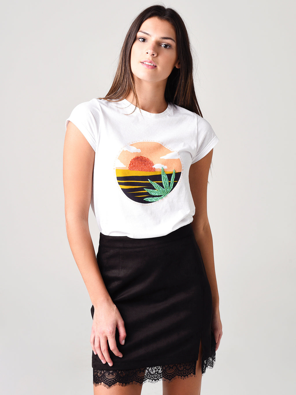 Veroalfie Women's Remera Sandro Tee - Saint Bernard