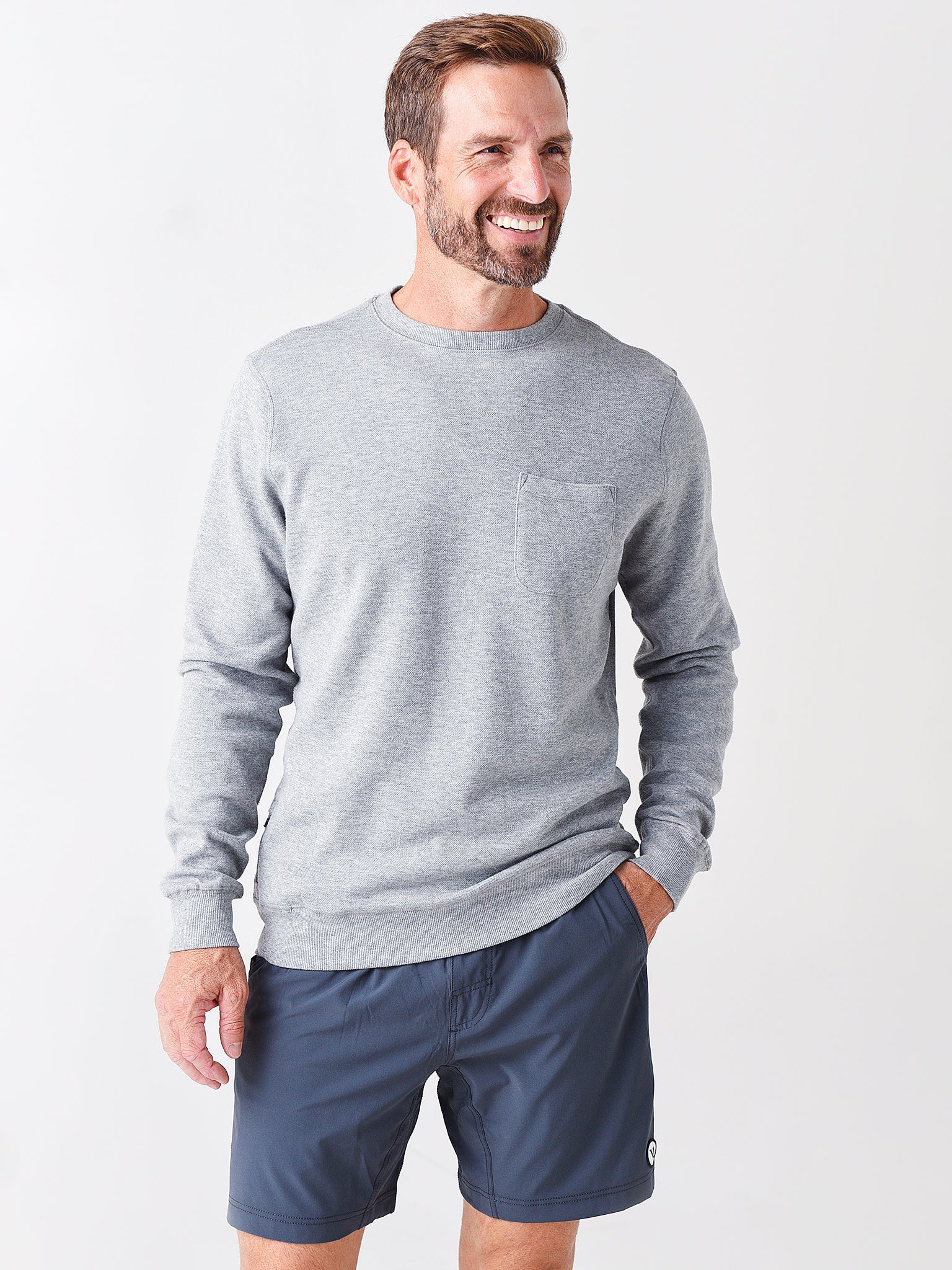 Vuori Men's Jeffreys Pullover Shirt - Saint Bernard