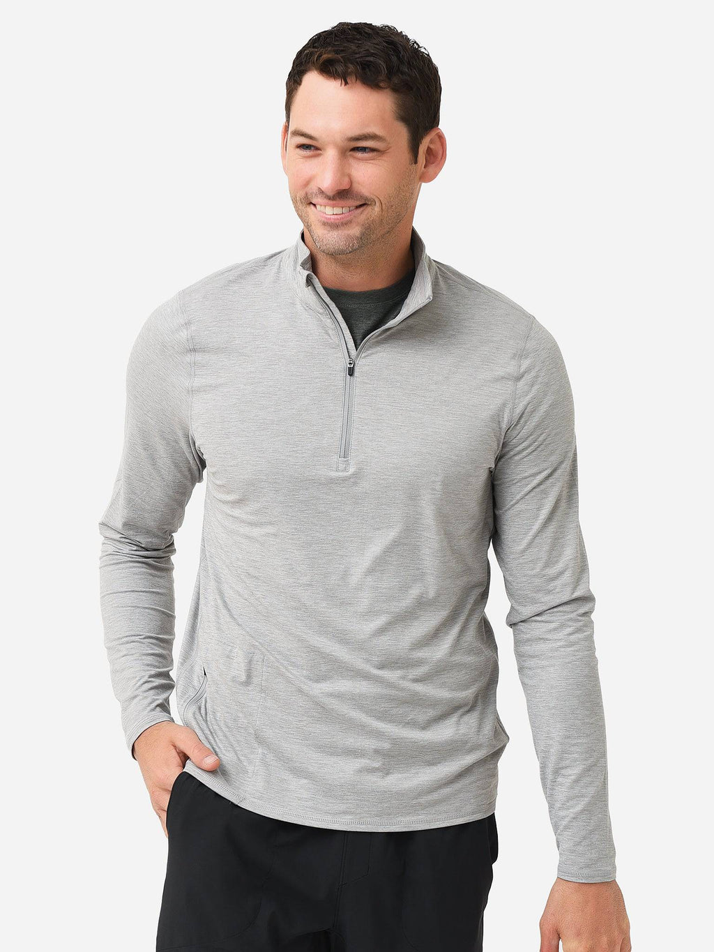 Vuori Men's Ease Performance Half-Zip - Saint Bernard