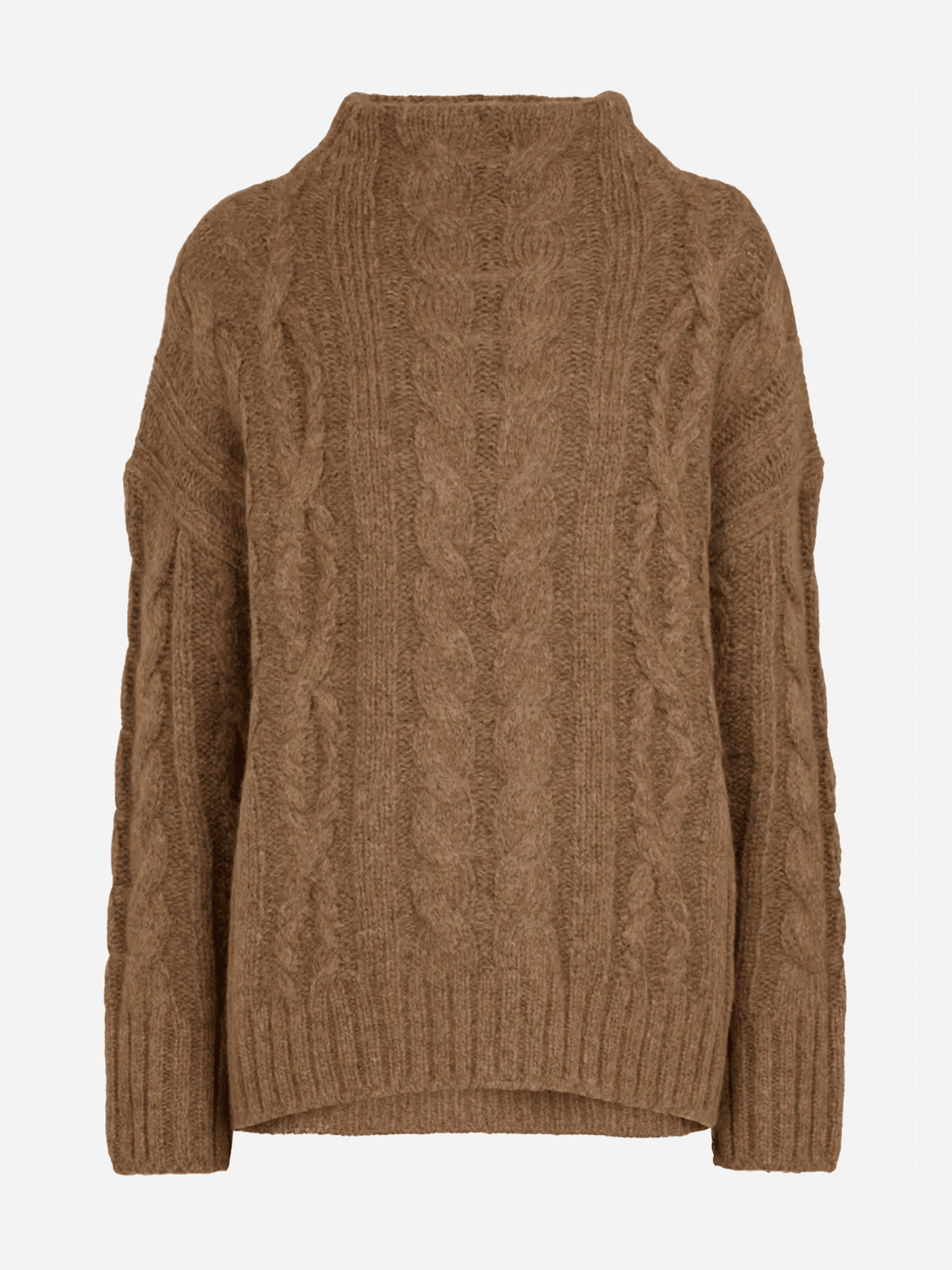 Vince Women's Cable Sweater - Saint Bernard