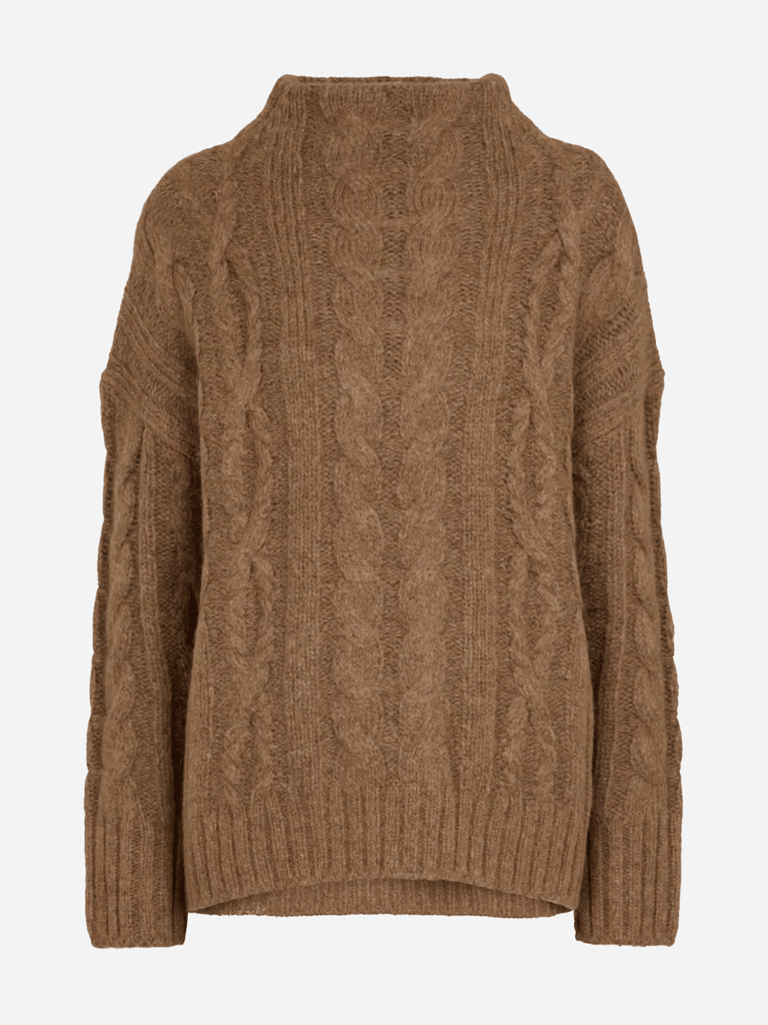 Vince Women's Cable Sweater - Saint Bernard