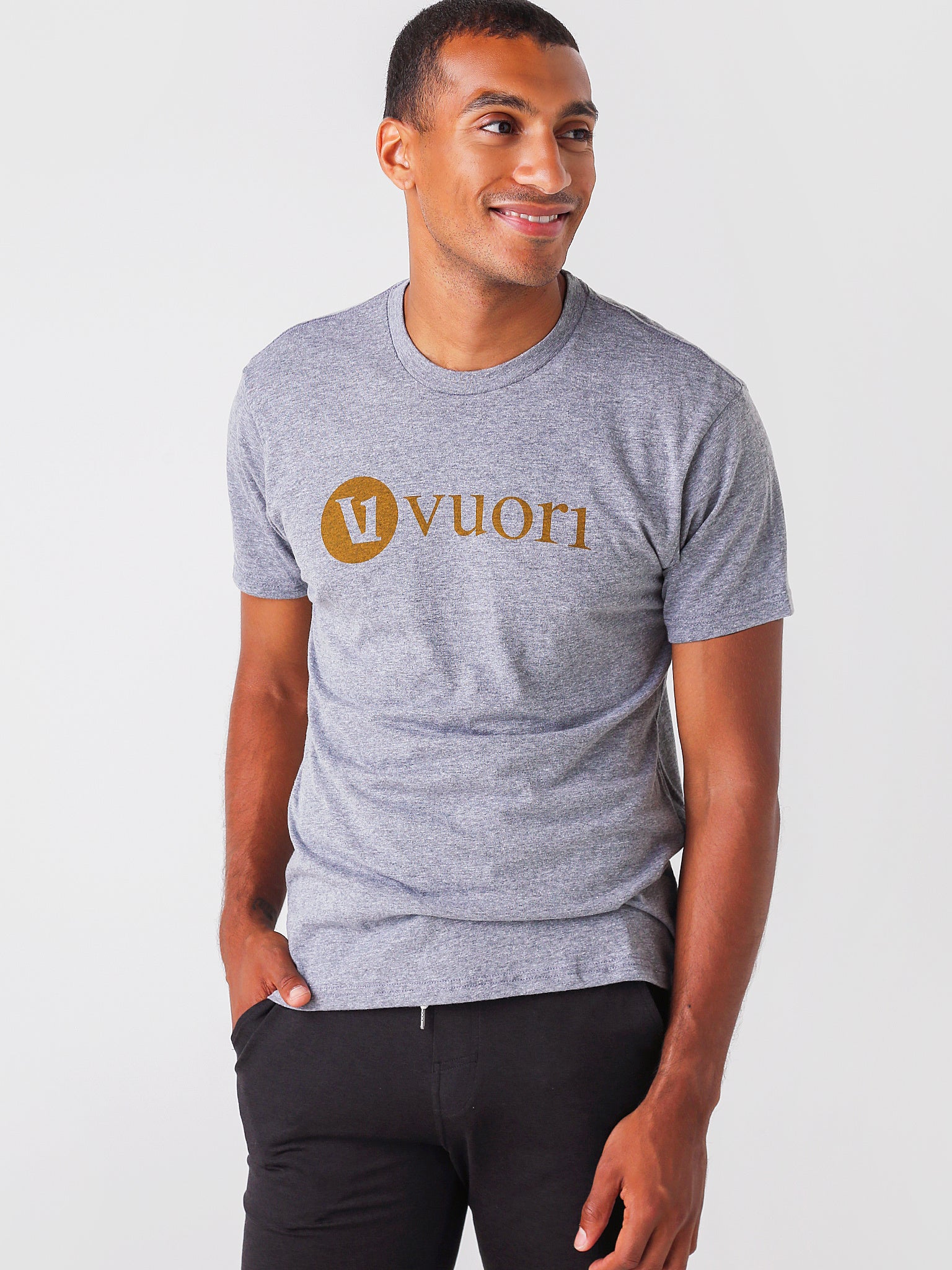 Vuori Men's V1 Woodmark Tee - Saint Bernard