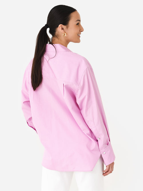 Vince Women's Oversized Long Sleeve Shirt