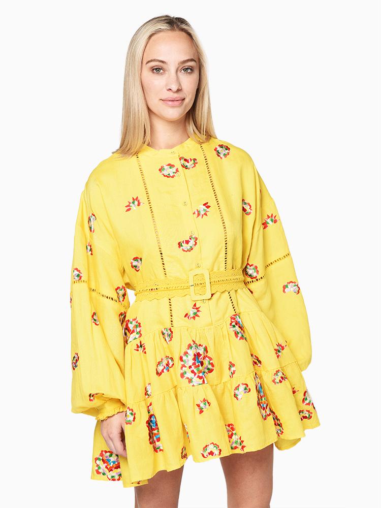 All Things Mochi Valentina Dress - Saint Bernard