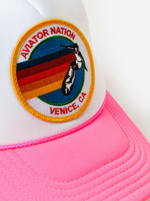 Aviator Nation Signature Vintage Low Rise Trucker Hat