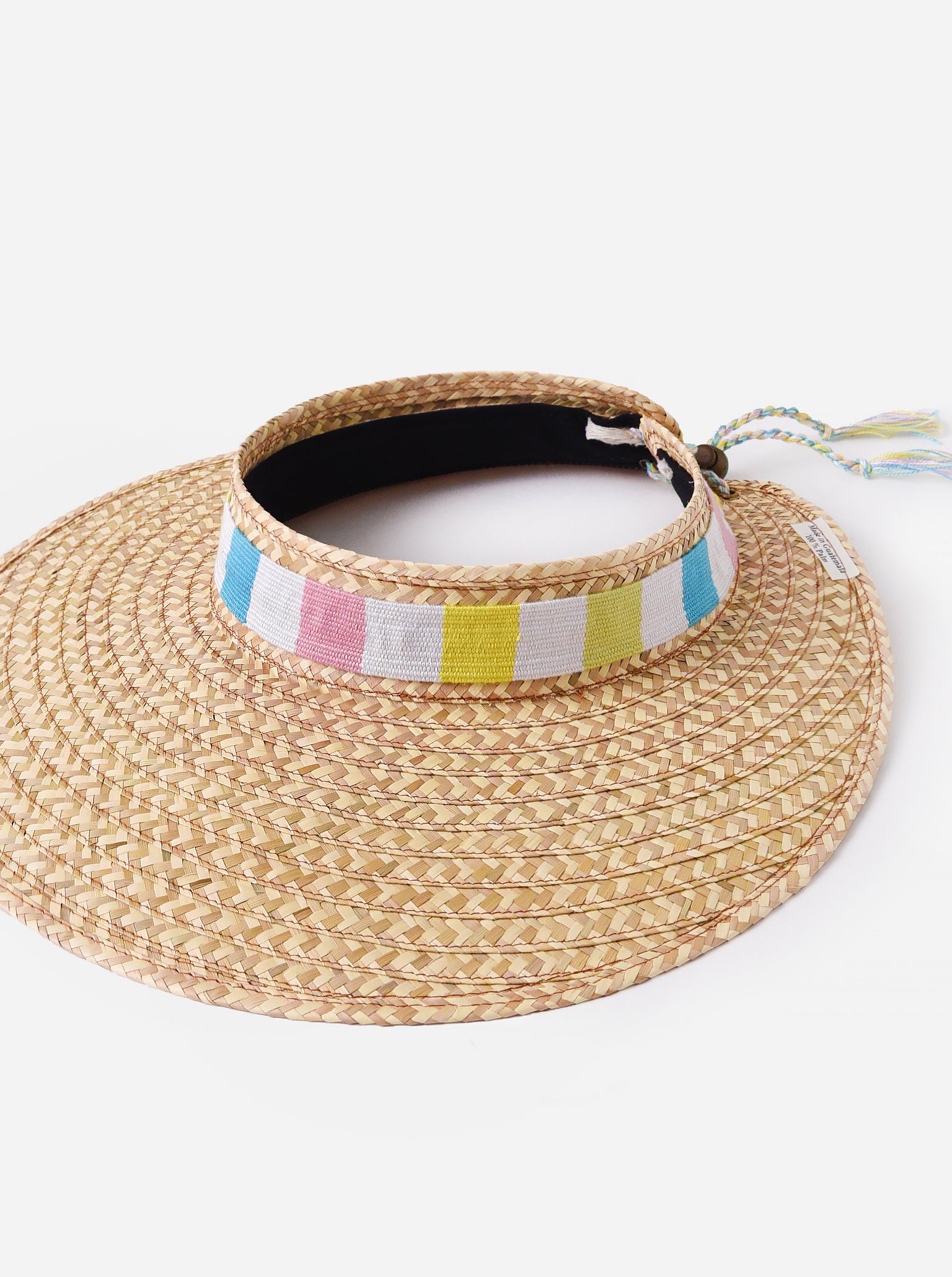 Sunshine Tienda Women's Aura Striped Palm Visor - Saint Bernard