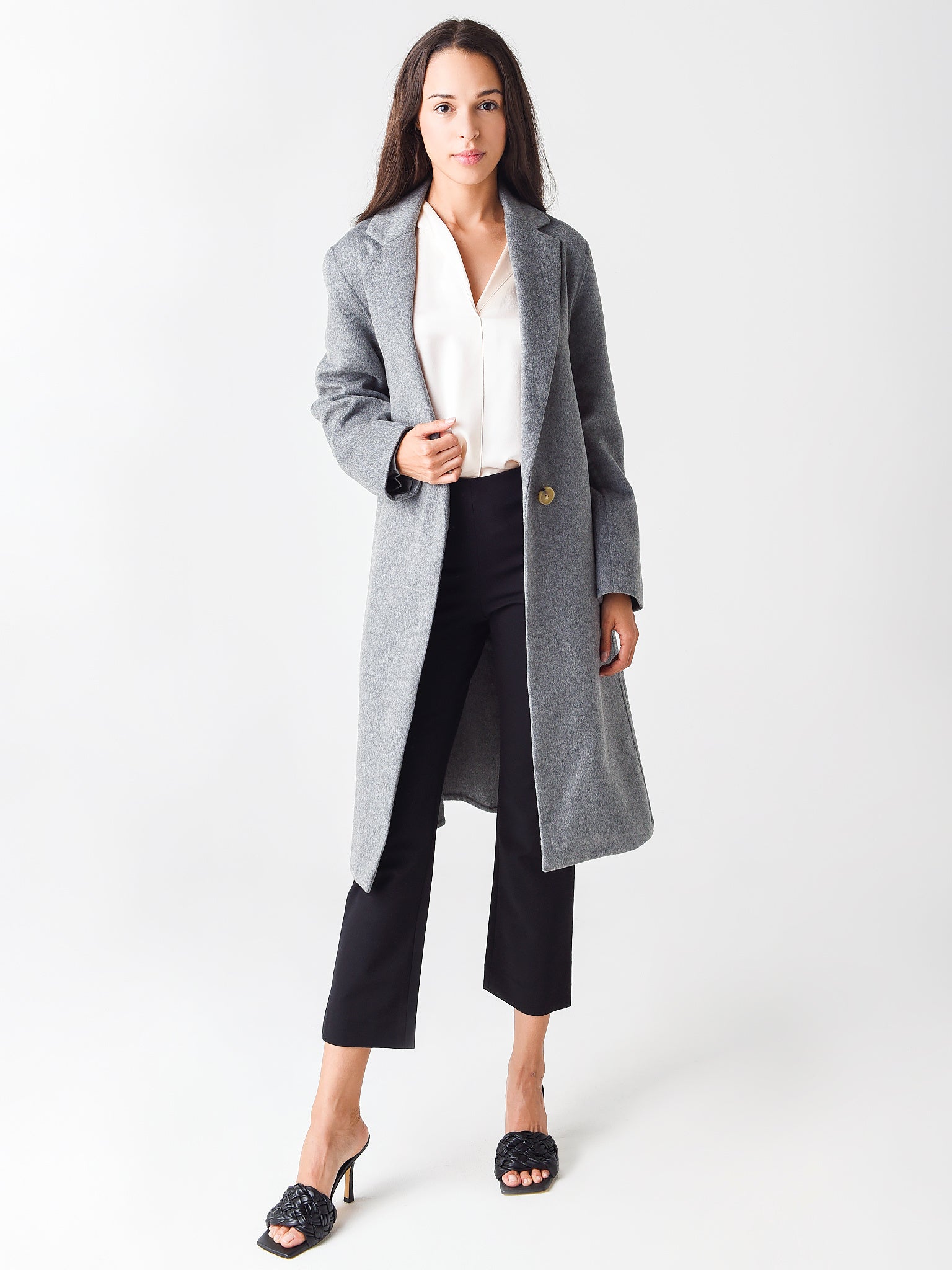 Vince Women's Classic Coat - Saint Bernard