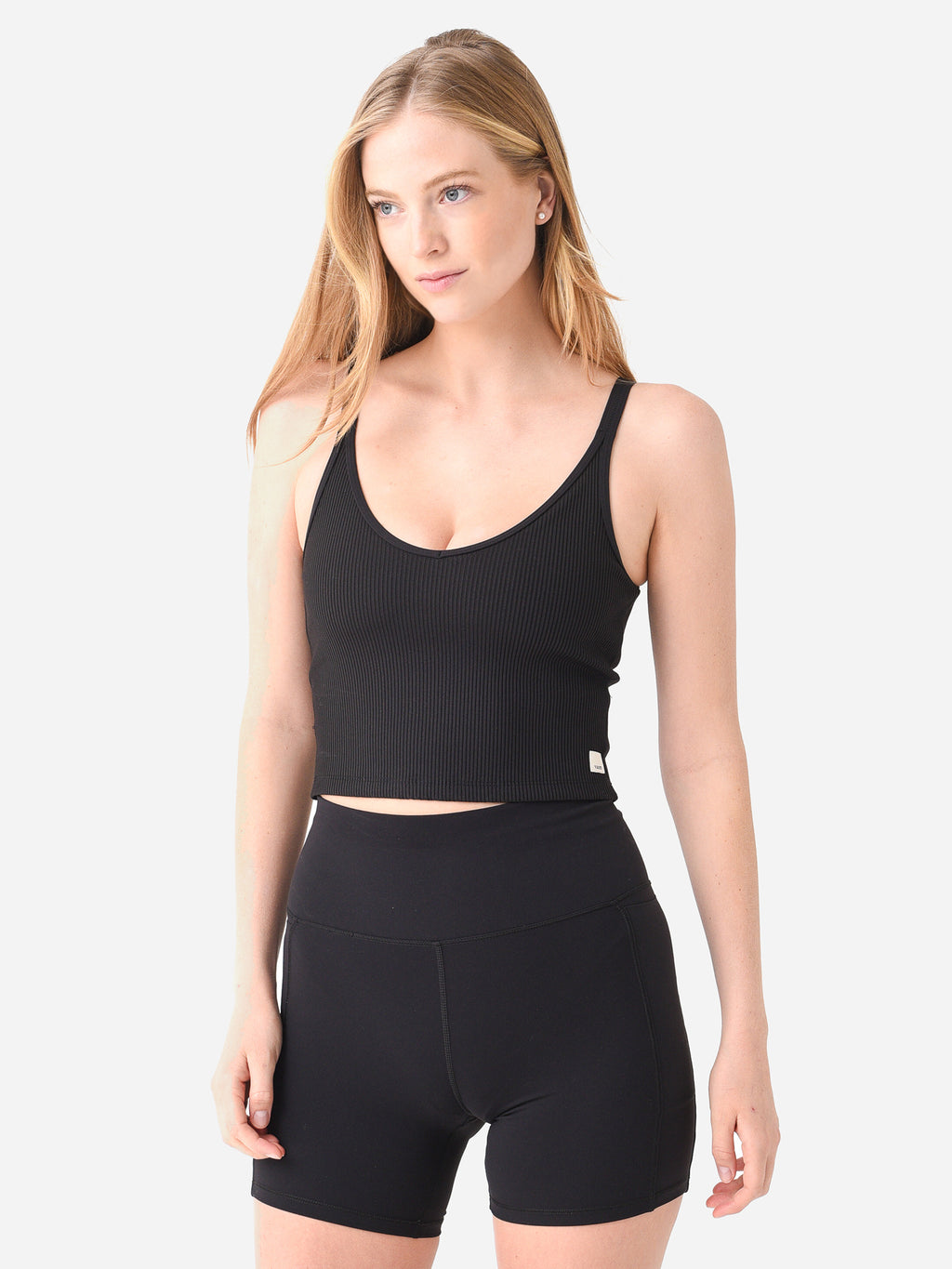 Vuori Women's Rib Crop Tank - Saint Bernard