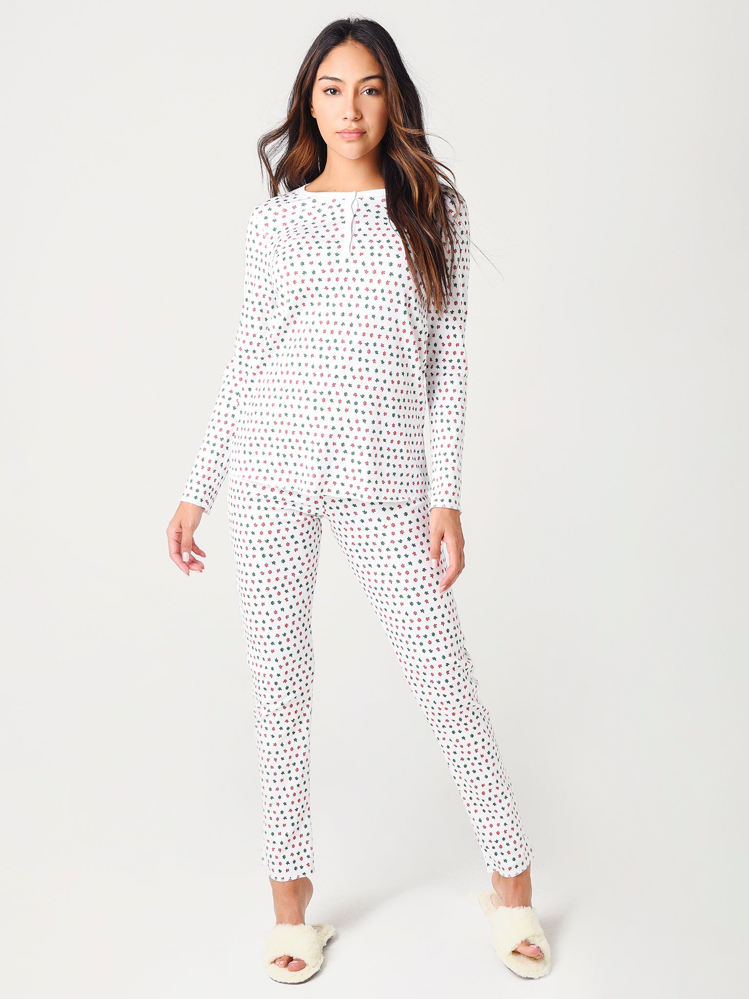 Roller Rabbit Women's Starry Night Pajama Set - Saint Bernard