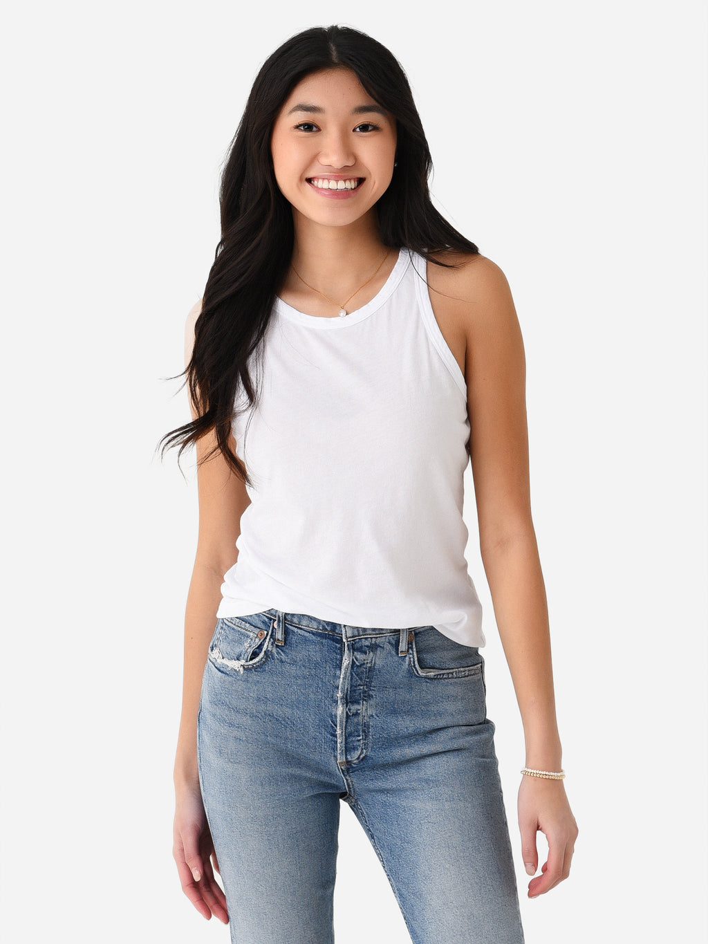 Cotton Citizen Women's Standard Tank - Saint Bernard