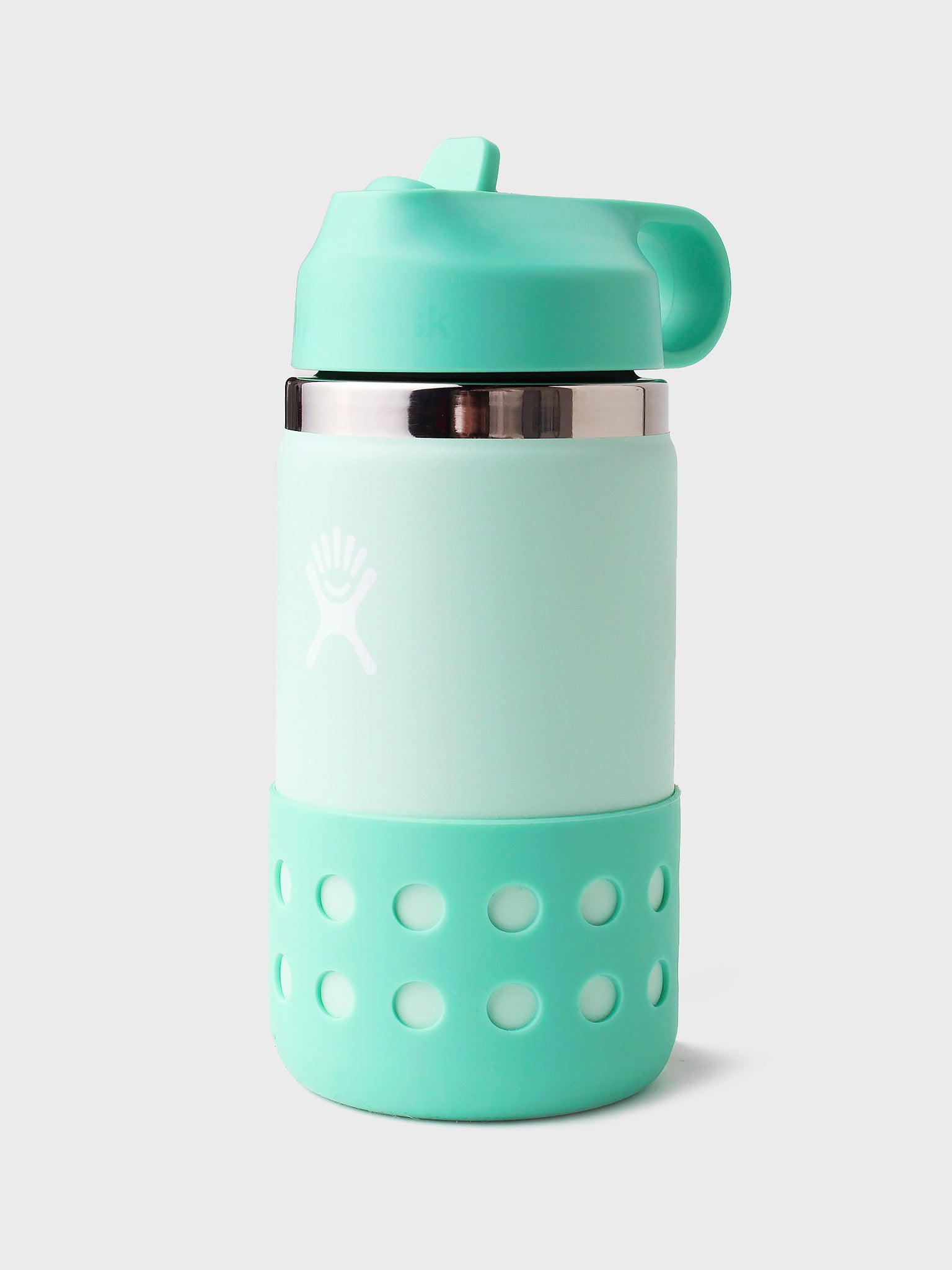 Hydro Flask Kids' Wide-Mouth Vacuum Water Bottle with Straw Lid - 12 fl. oz.