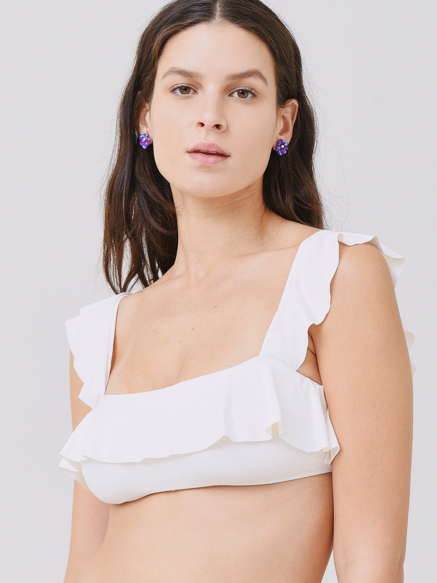 Eberjey Women's So Solid Jane Bikini Top - Saint Bernard