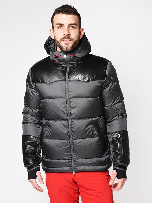 Perfect Moment Men’s Leather-Trimmed Pirtuk II Jacket