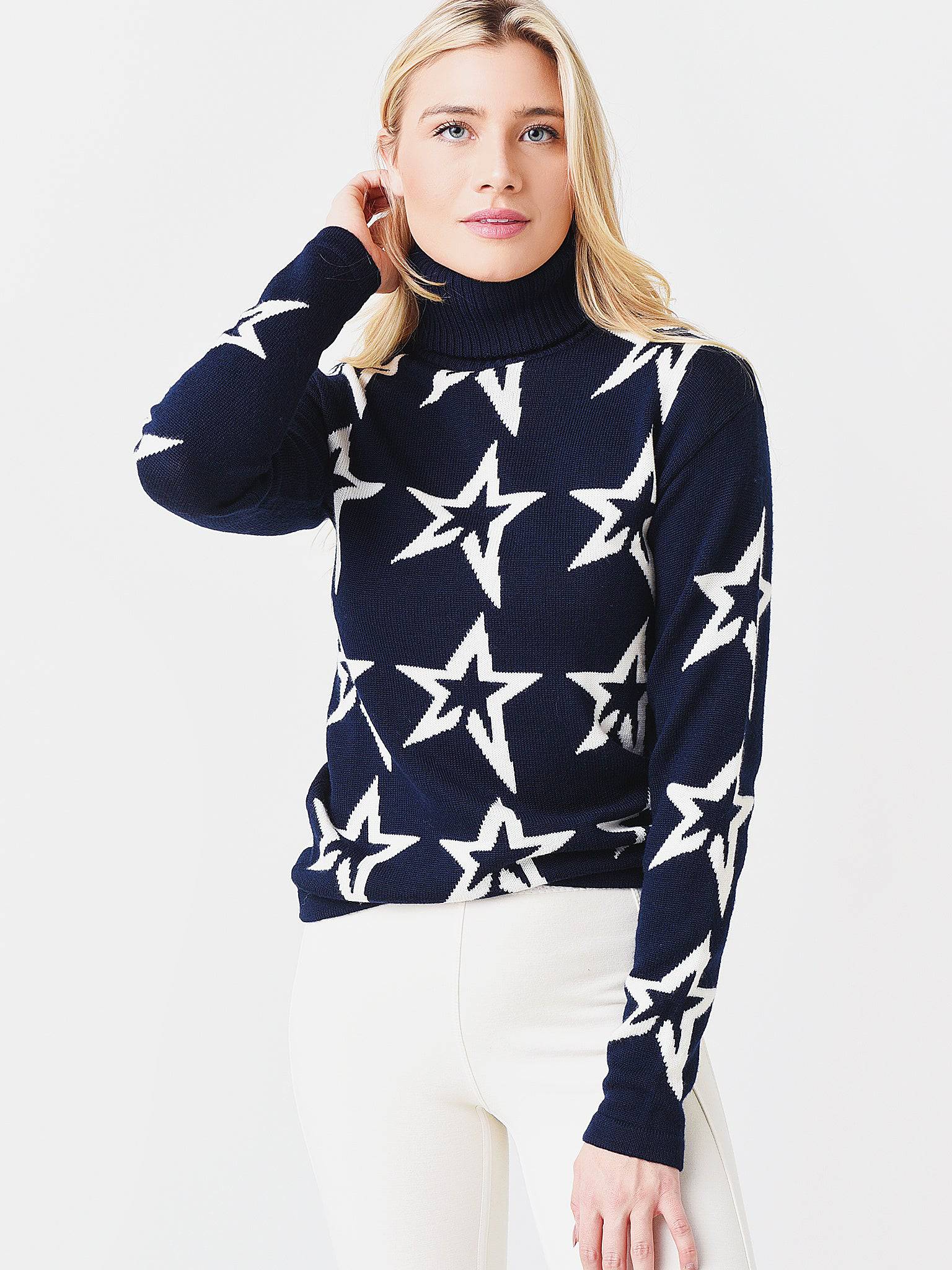 Perfect Moment Women's Star Dust Sweater - Saint Bernard