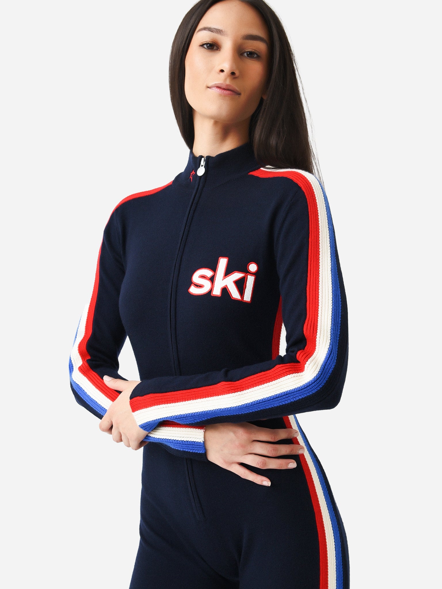 Perfect Moment Women's Ski Team Jumpsuit - Saint Bernard