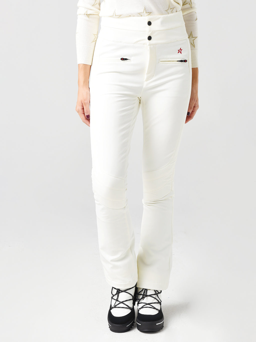 Perfect Moment Women's Aurora High Waist Flare Pant - Saint Bernard