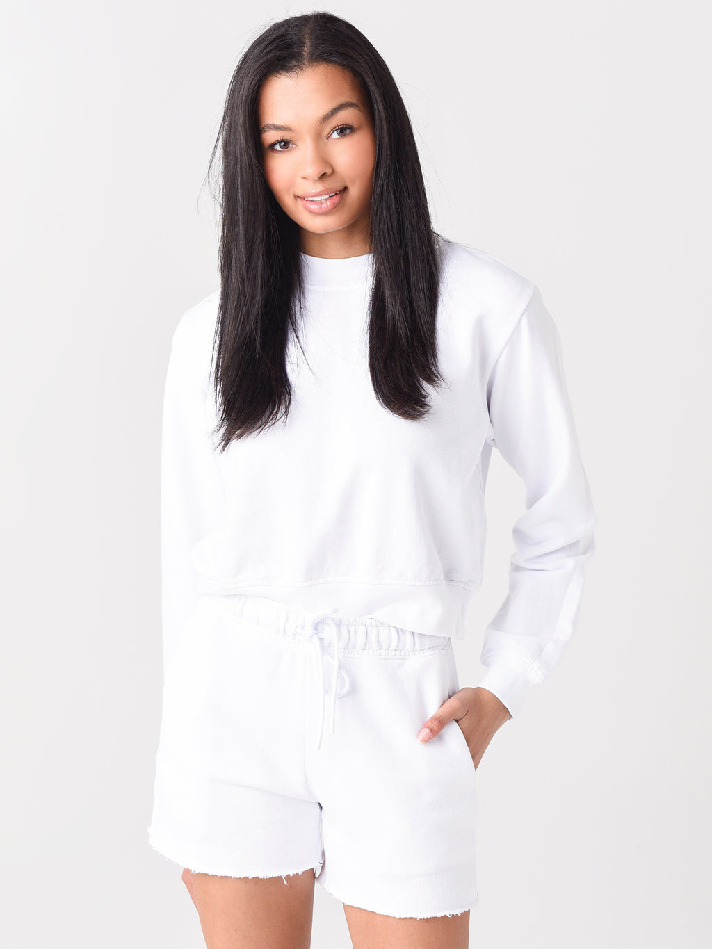Cotton Citizen Women's Milan Crew Sweatshirt - Saint Bernard