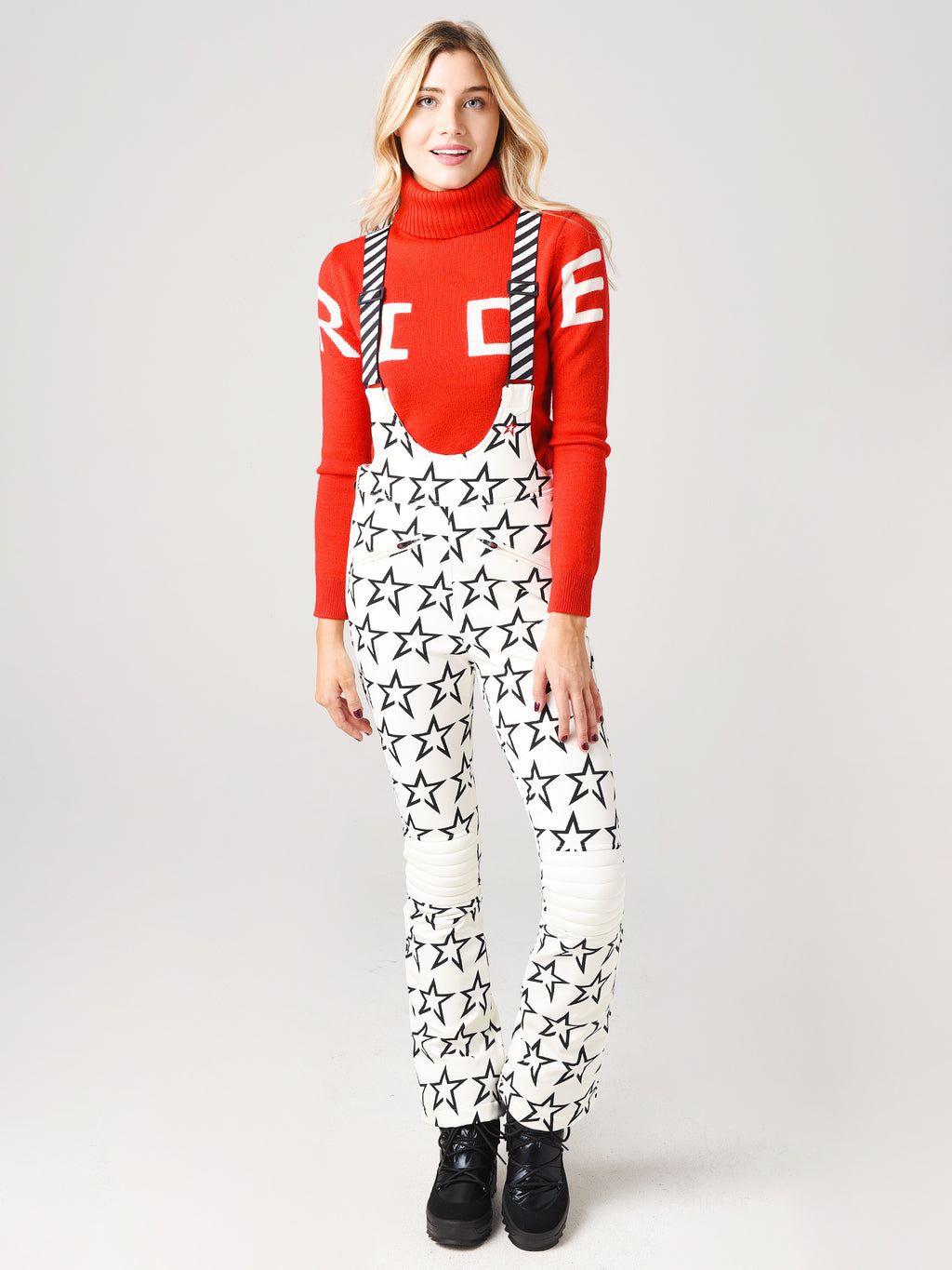 Perfect Moment Women's Isola Racing Printed Pant - Saint Bernard