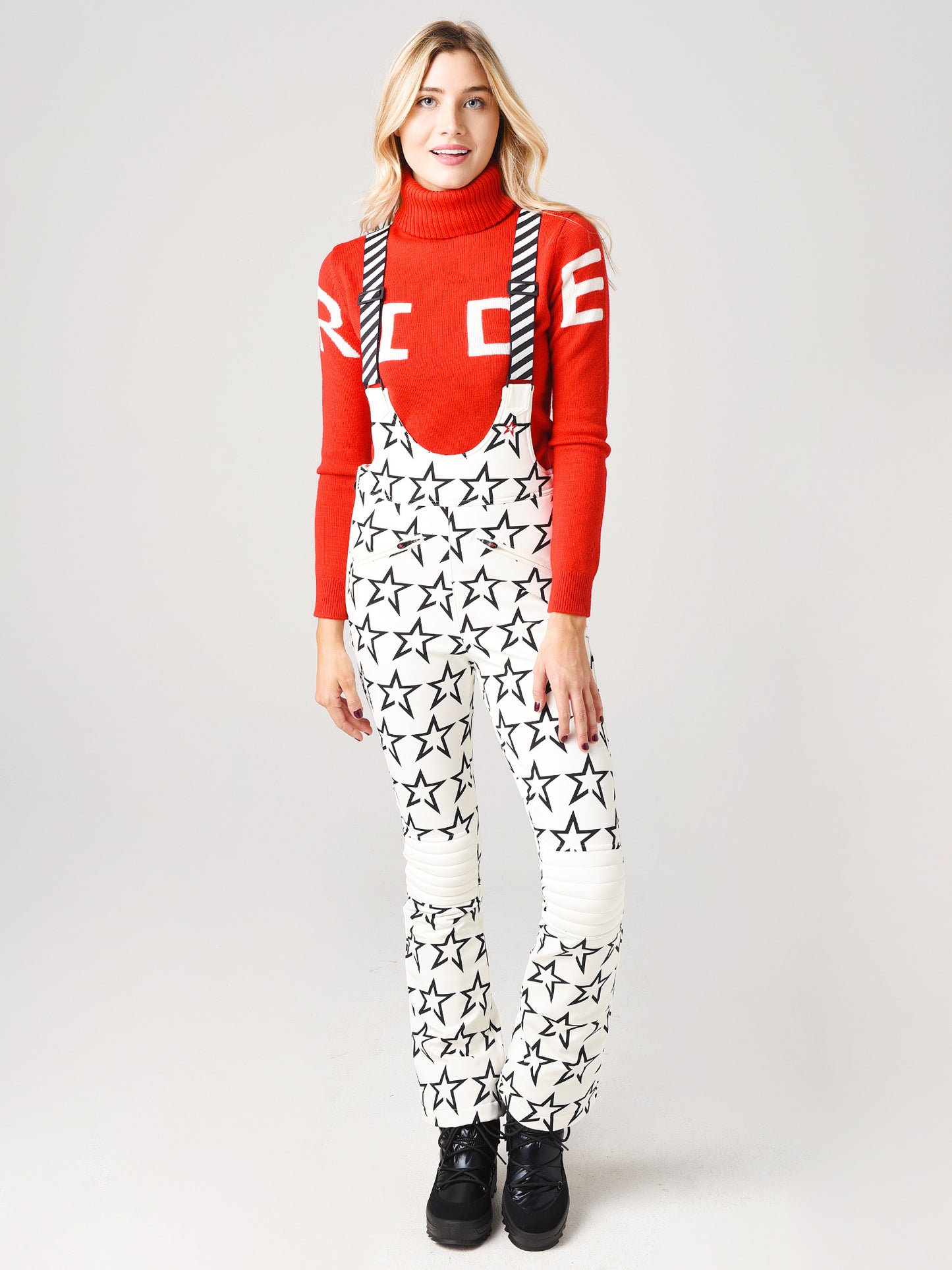 Perfect Moment Women's Isola Racing Printed Pant - Saint Bernard