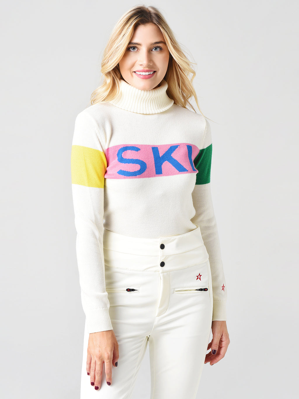 Perfect Moment Women's Ski Sweater II - Saint Bernard