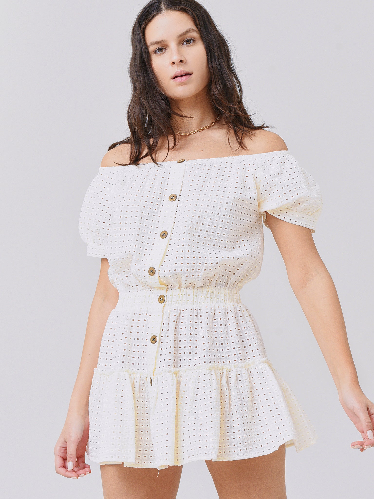 Eberjey Women's Portola Elsie Dress - Saint Bernard