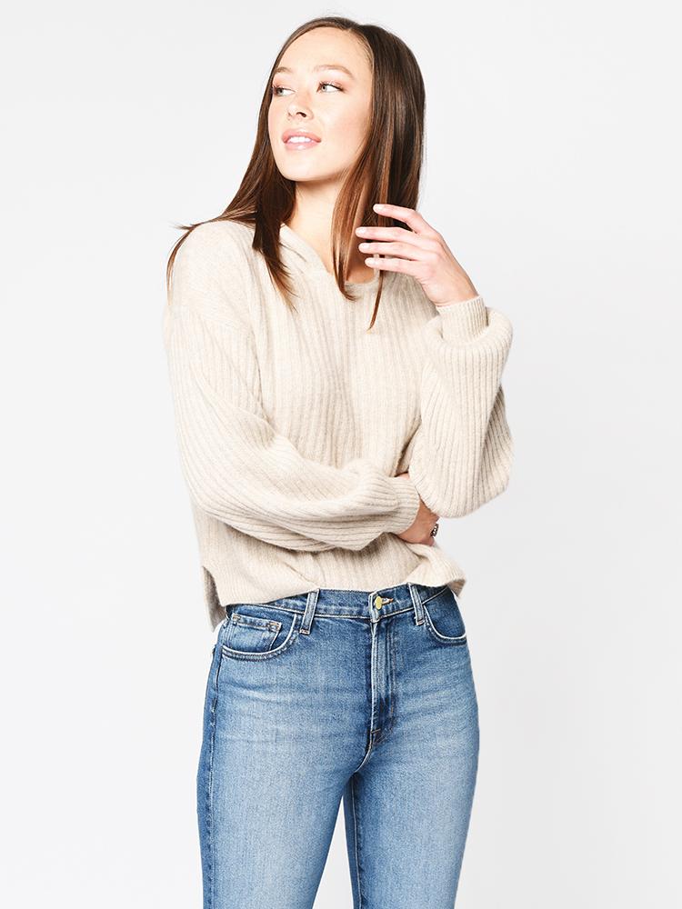 Naadam Cashmere Hoodie - Saint Bernard