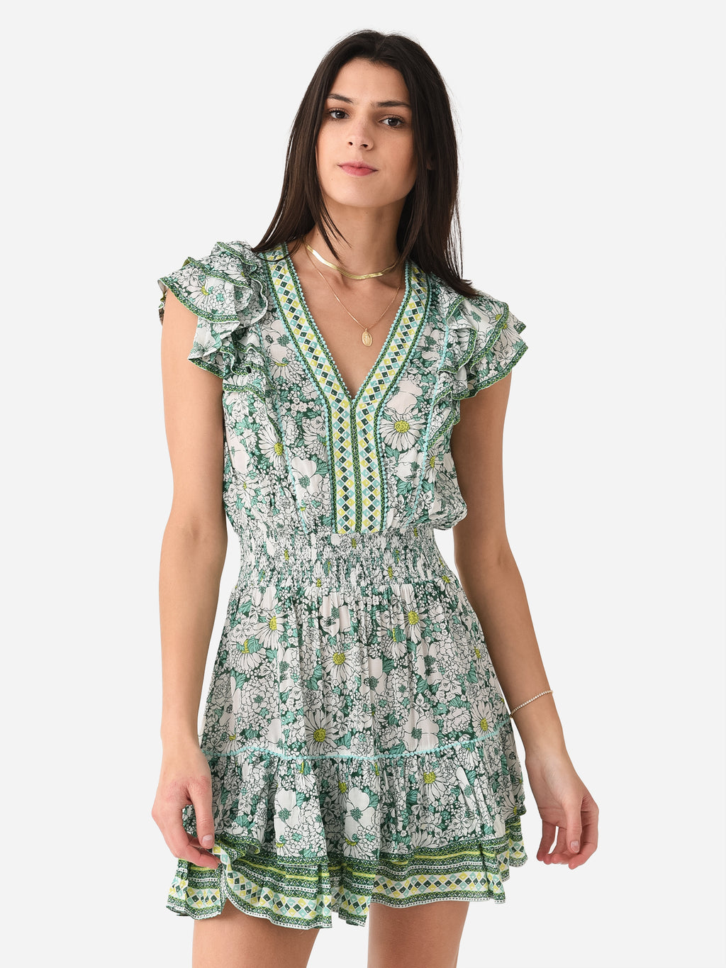 Poupette St Barth Women's Camila Mini Dress - Saint Bernard