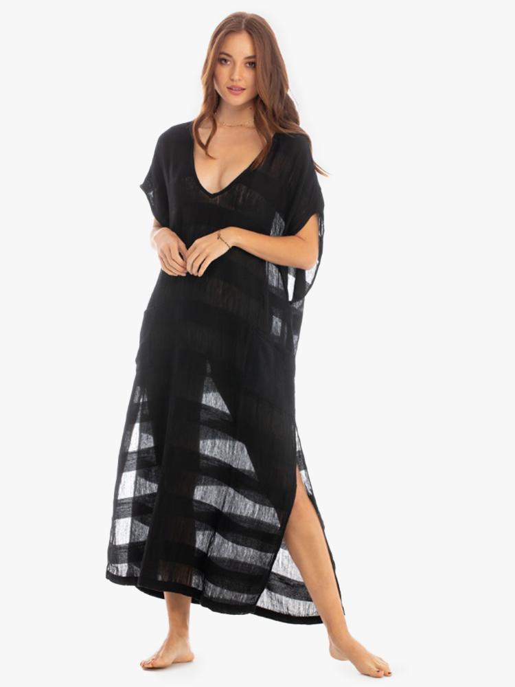 Tavik Women’s Maxi Caftan - Saint Bernard