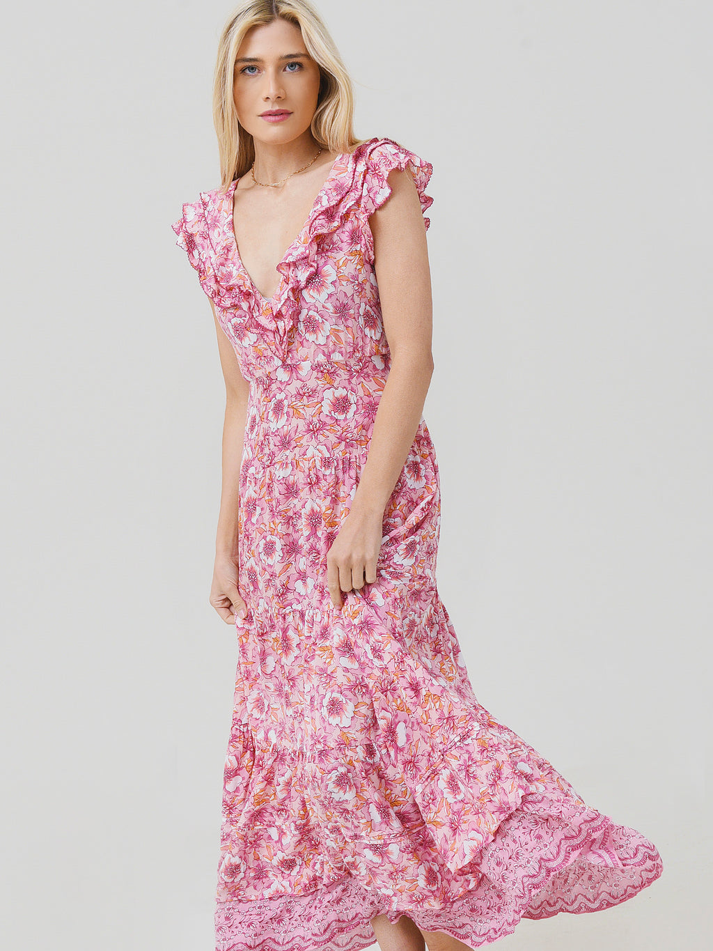 Poupette St. Barth Women's Long Della Dress - Saint Bernard