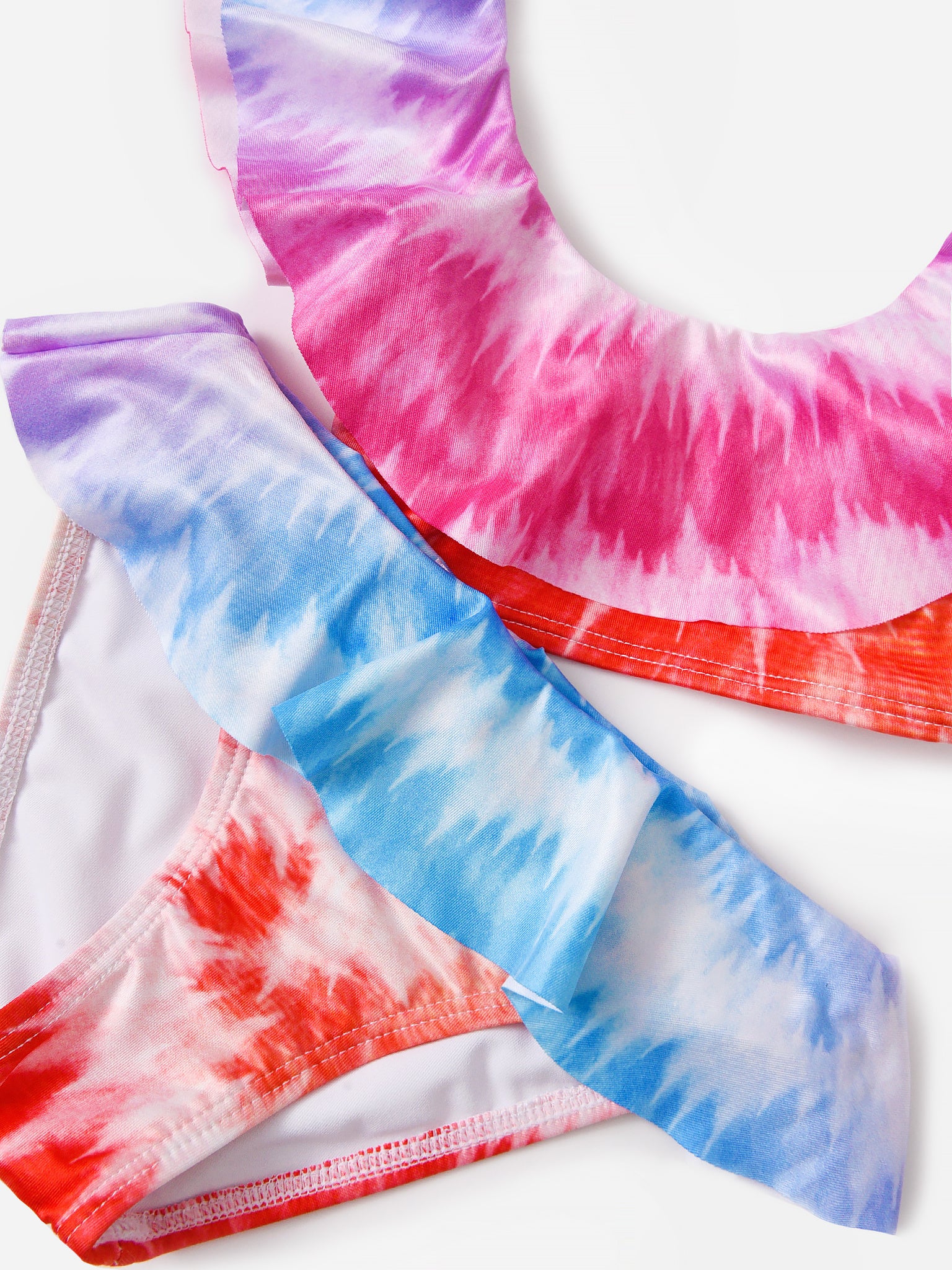 Stella Cove Girls' Wheel Tie-Dye Bikini Set – saintbernard.com