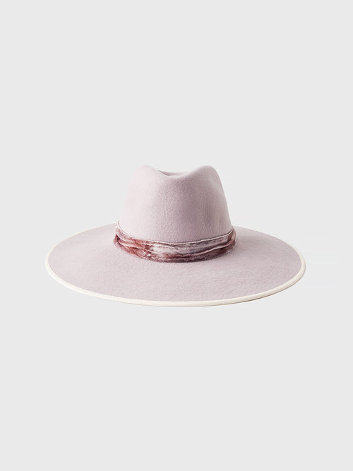 Freya Women's Lavender Fedora Hat