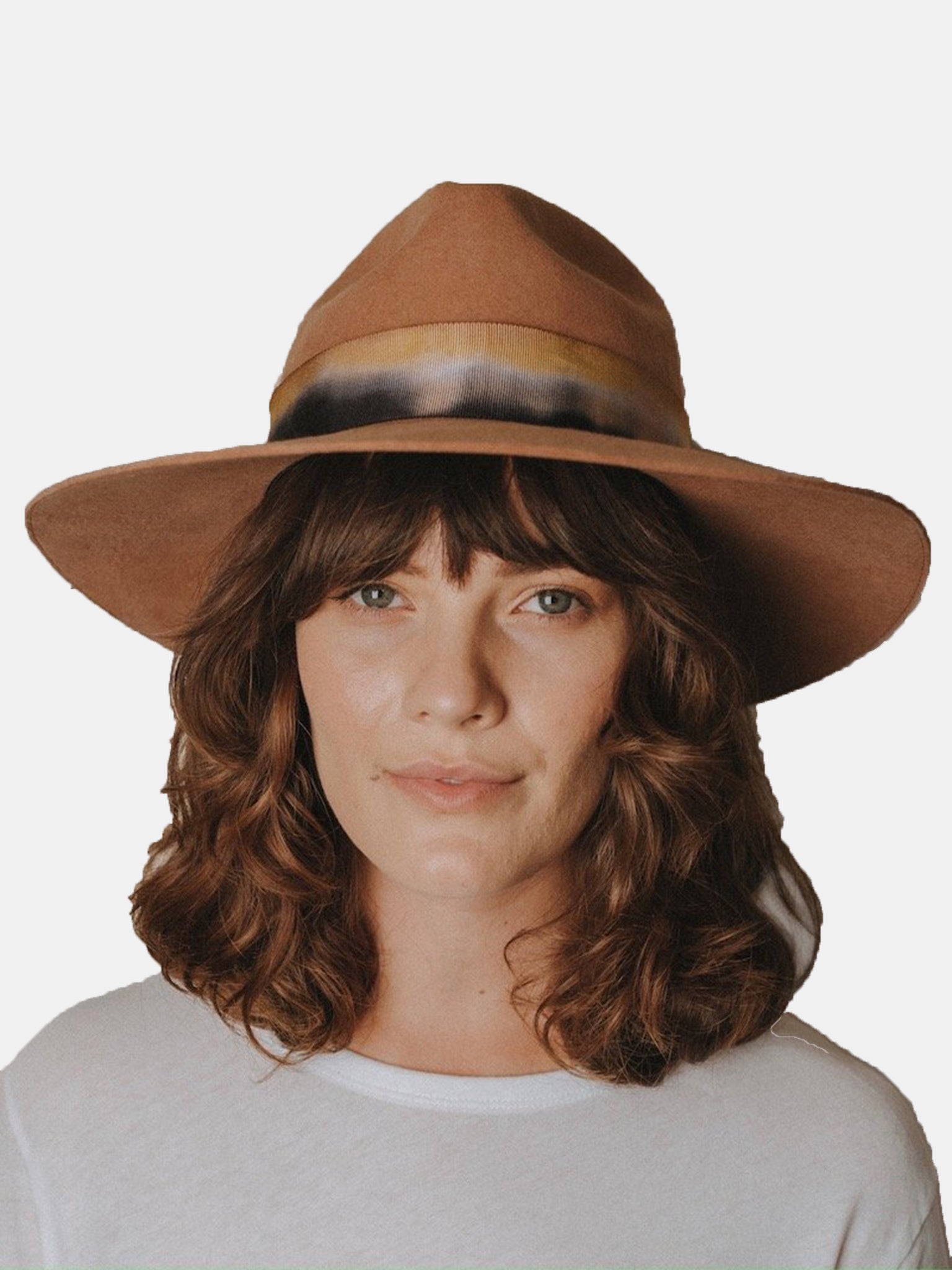 Freya Maple Fedora Hat - Saint Bernard